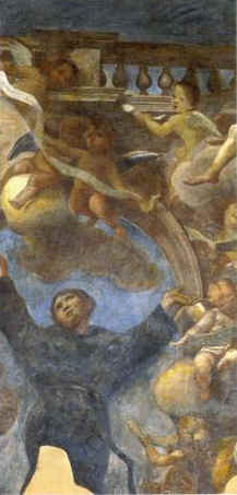 Particolare della beatitudine celeste
